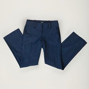 Ann Taylor Marisa Straight Denim Trouser Pants